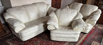 Kožená sedací souprava 3+2+1,5834 - 4