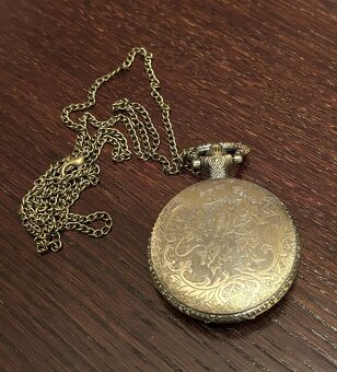 Vreckové hodinky s retiazkou - 4