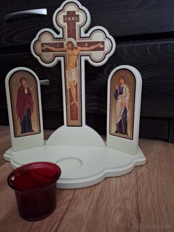 Golgota,svietnik,ikonostas - 4