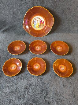 tri grácie, čajové + kávové - 4