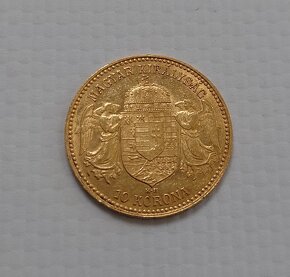 Zlaté mince 10 korona uhorská - 4