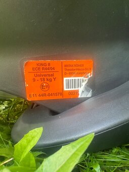 Autosedačka Britax Romer King 2 - 4