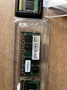 Notebookové RAM pamäte + WiFi modul Intel – viaceré kusy - 4