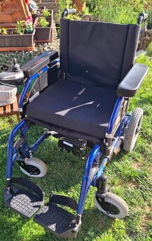 Elektrický invalidný vozík 46cm - 4