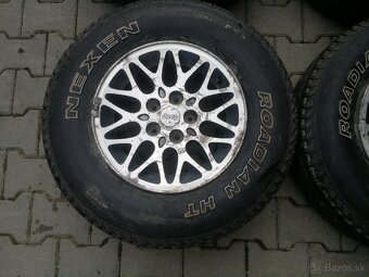 Elektrony Jeep Cherokee XJ, ZJ 5x114,3 r15, letné pneu. 225/ - 4