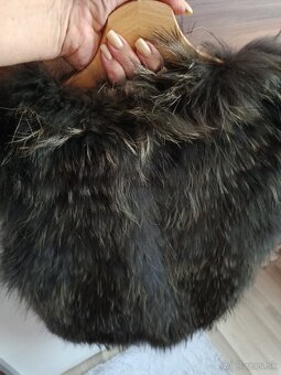 Vesta - pravá  kožušina mýval - 4