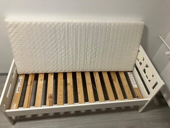 Predam bielu detskú posteľ IKEA - 4