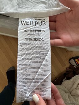 Vrchný matrac Wellpur Gulen - 4