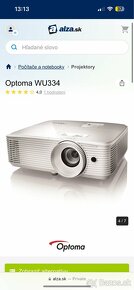 Data projektor Optoma WU334 - 4