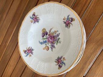 Porcelánové taniere - sada - 4
