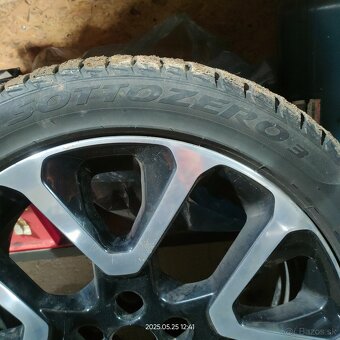 Hlinikove disky 5x110 r19 + zimne pneu - 4