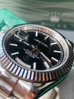 Rolex Day-date Platinum, Čierne, Nové, 40mm - 4
