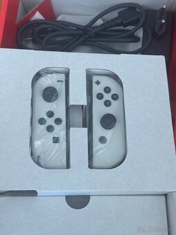 Nintendo Switch Oled - nepoužité, folie, komplet balenie - 4