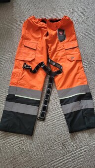 nové zimné nohavice Helly Hansen hi-vis, nepremokavé - 4