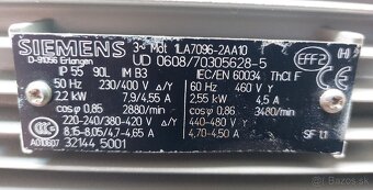 Motor 2,2kW 2880ot/min - 4