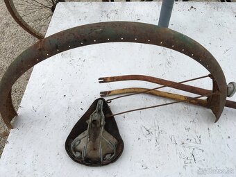 Diely na  starý historický bicykel - 4