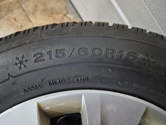 Zimná sada 215/60 R16 originál Škoda Karoq - 4