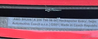 Mercedes C W206 C43 AMG Carbon spoiler ORIGINAL - 4