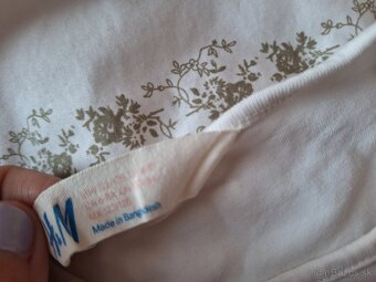 H&M elastické tričko 122/128 - 4