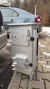 Piecka na drevo + šamud - 4