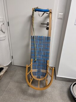 sánky drevene s operadlom - 4