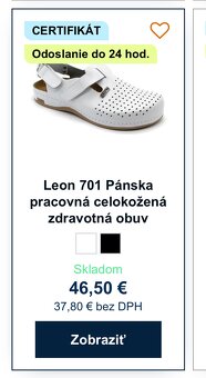 Topánky Leon - Zdravotná obuv - 4