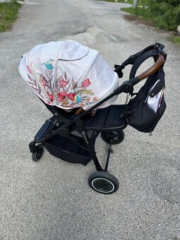 Športový kočík Kinderkraft All Road - BIRD PATTERN - 4