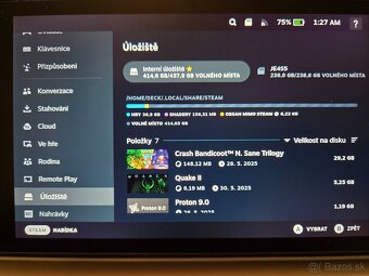 Predám steam deck lcd 512 gb. - 4