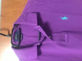 RALPH LAURENT originál lila damske polotricko S/M - 4