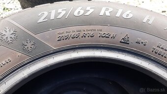 215/65r16 102H  Barum zimne - 4