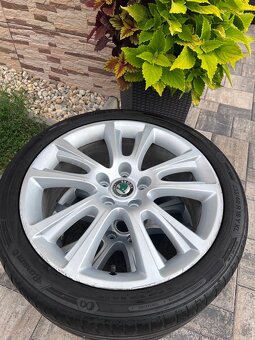 Škoda original r18 disky/elektrony 5x112 Zenith - 4