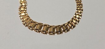 dámsky zlatý náramok 10,70g - 4