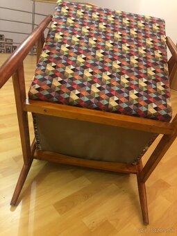 Retro kreslo po kompletnej renovácii - 4
