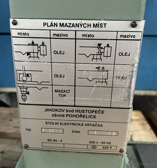 Stolná vŕtačka SVBE 10 - 4