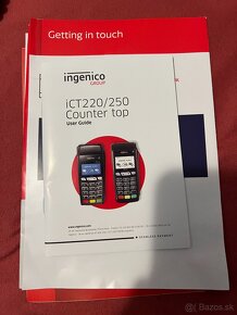 Platobný terminál Ingenico ICT 250 - 4