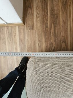 Gauč, stolík taburetka - 4