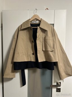 Cropp trenčkot Zara veľ.M - 4