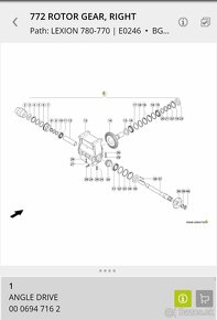 Lexion rotorove prevodovky - 4