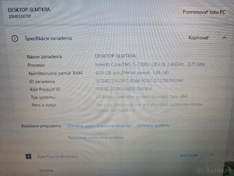 💻 Lenovo ThinkPad T470 – Spoľahlivý pracant - 4