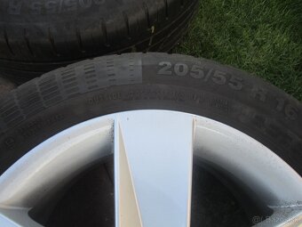 16 AL disky org. Octavia 3 s let. pneu 205/55R16 91V Contiec - 4