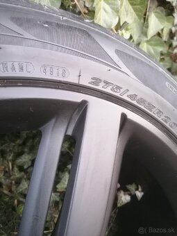 Touareg sada kolies čierna matná 275/45 R20 5x130 - 4