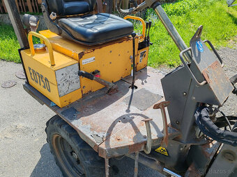 dumper / dampr Volvo ED750 s vysokozdvižným výklopem 4x4 - 4