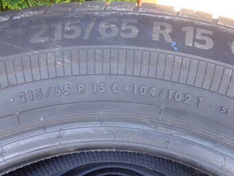 5x160 R15 original Ford Transit Custom letna sada kolies - 4