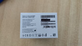 Xiaomi 12 Lite Green 8GB/128GB - 4
