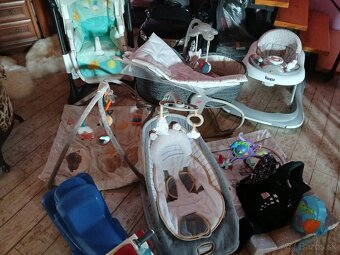 Detske veci,výbava,podlozka,stolicka,kolotoč,choditko,nosic, - 4