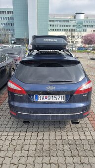 Turtle Air 1 čierny nosič pre Ford Mondeo MK4 s lyžinami - 4