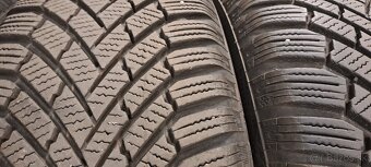 Predám 4ks jazdené zimné 205/60r16-92T Continental - 4
