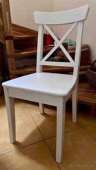 Jedalensky stol +stolicky Ikea Ingatorp - 4