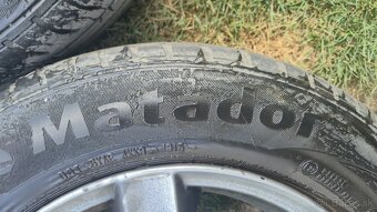 Predám sadu ALU kolesá R15 s pneu letne rozteč 4x108 - 4