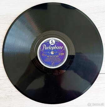 9 starožitných šelakových gramodesek americký jazz, swing - 4